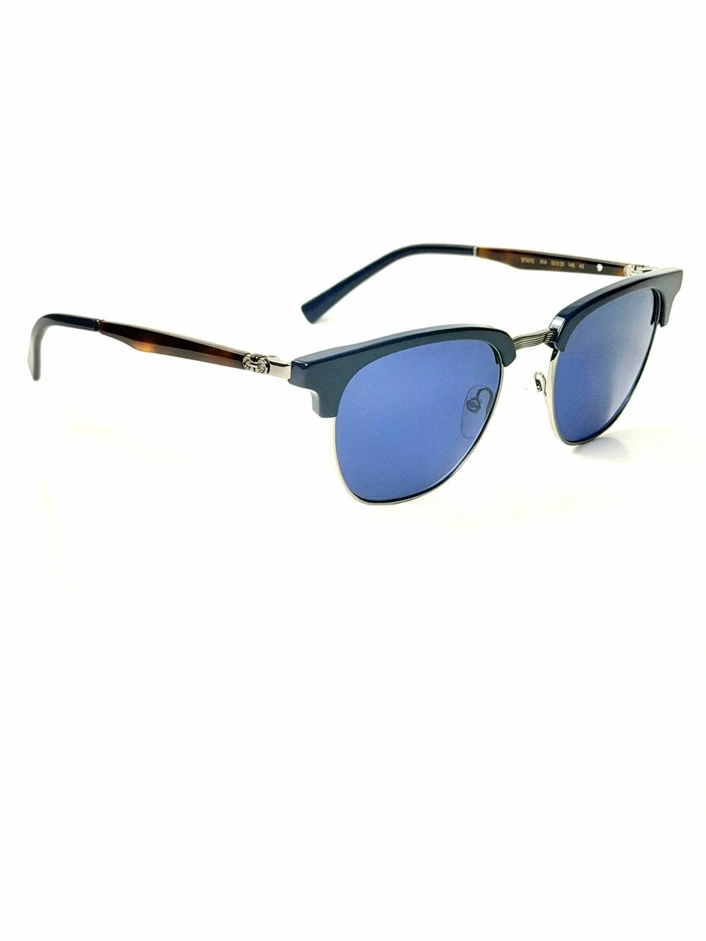 Salvatore  Ferragamo  SF 307S 414 Sunglasses Frame Blue Lenses 53mm 307 S